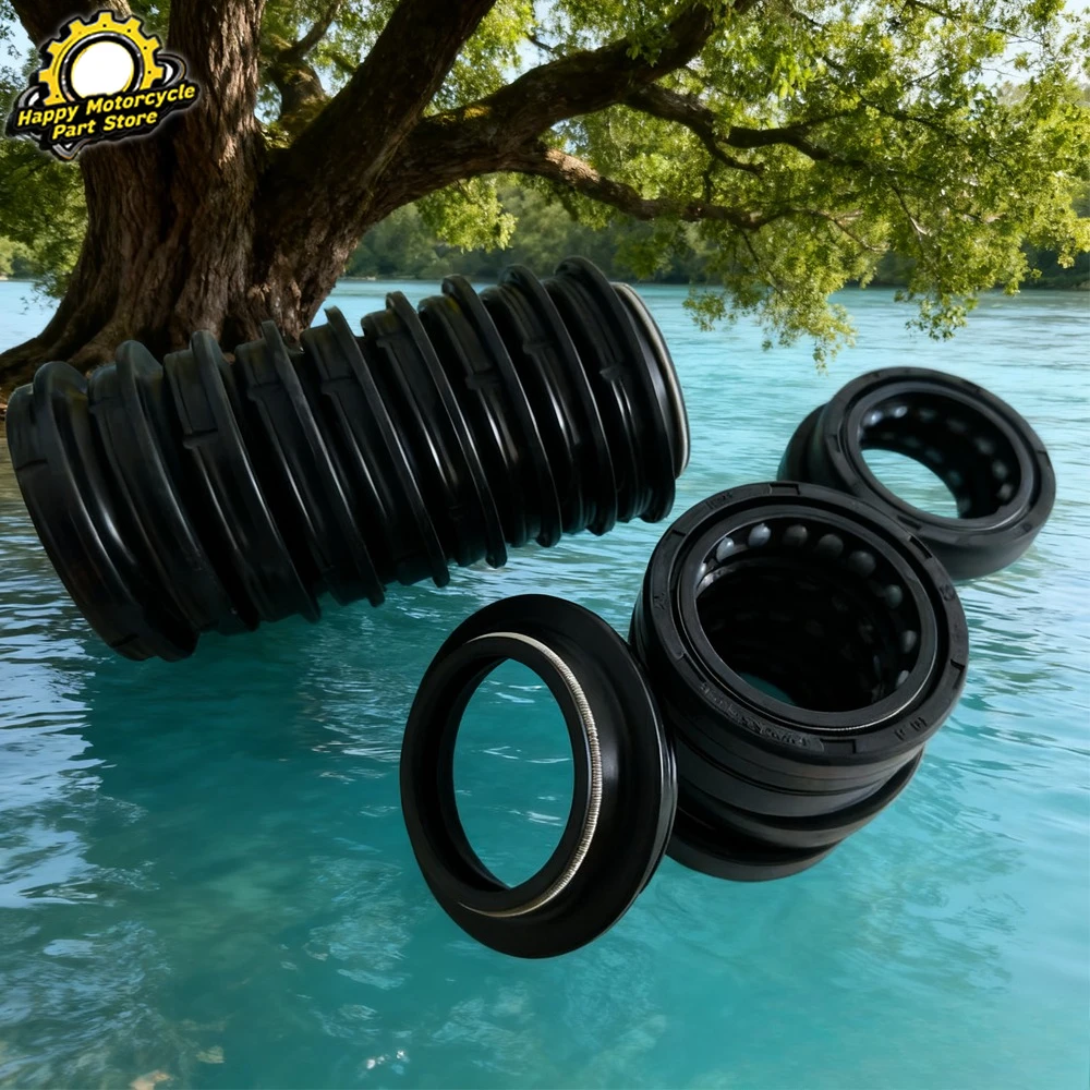 

37x50x11 Front Fork Damper Oil Seal 37 50 Dust Cover For HONDA 230F ENDURO 08-2017 MOTARD 230 230F TRAIL ID CBR500 TWIN CBR 500