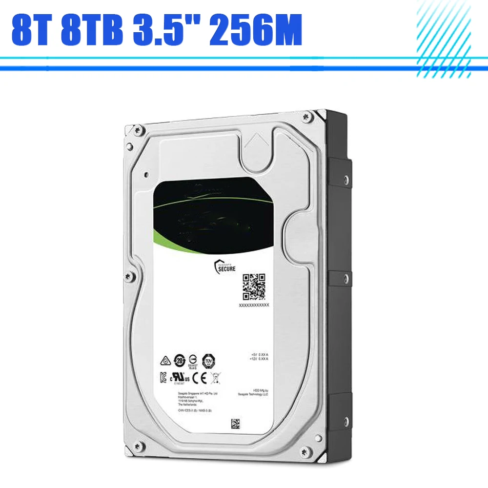 

ST8000NM000A 8T 8TB 3.5'' 256M Exos7e8 Enterprise Level Hard Drive HDD