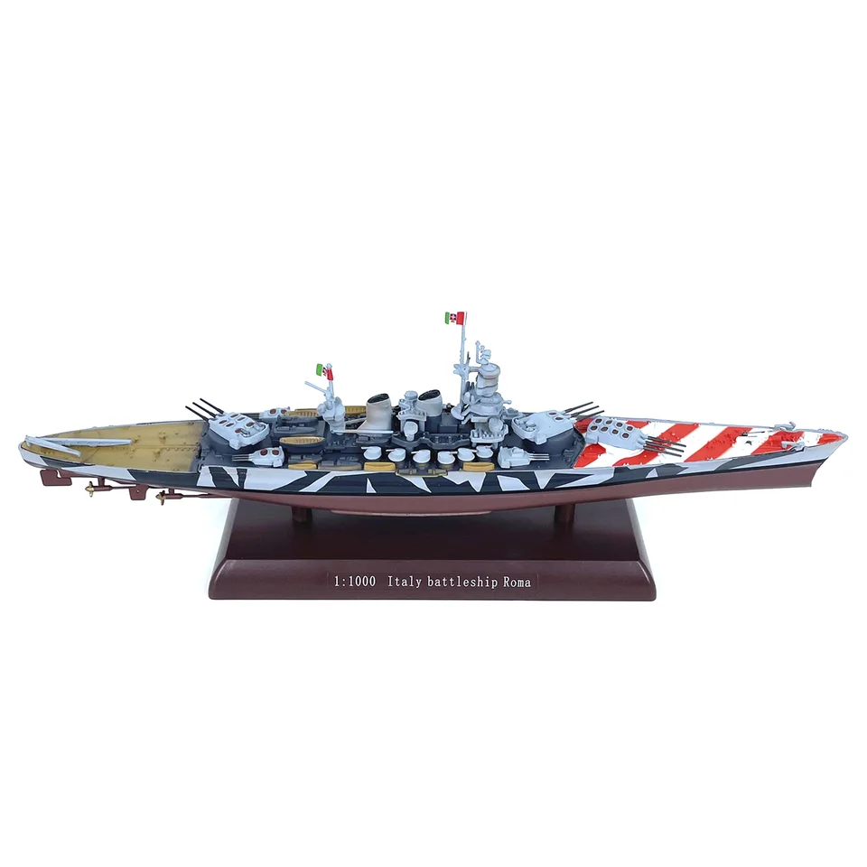 1:1000 Model of the Italian battleship Roma Semi alloy finished