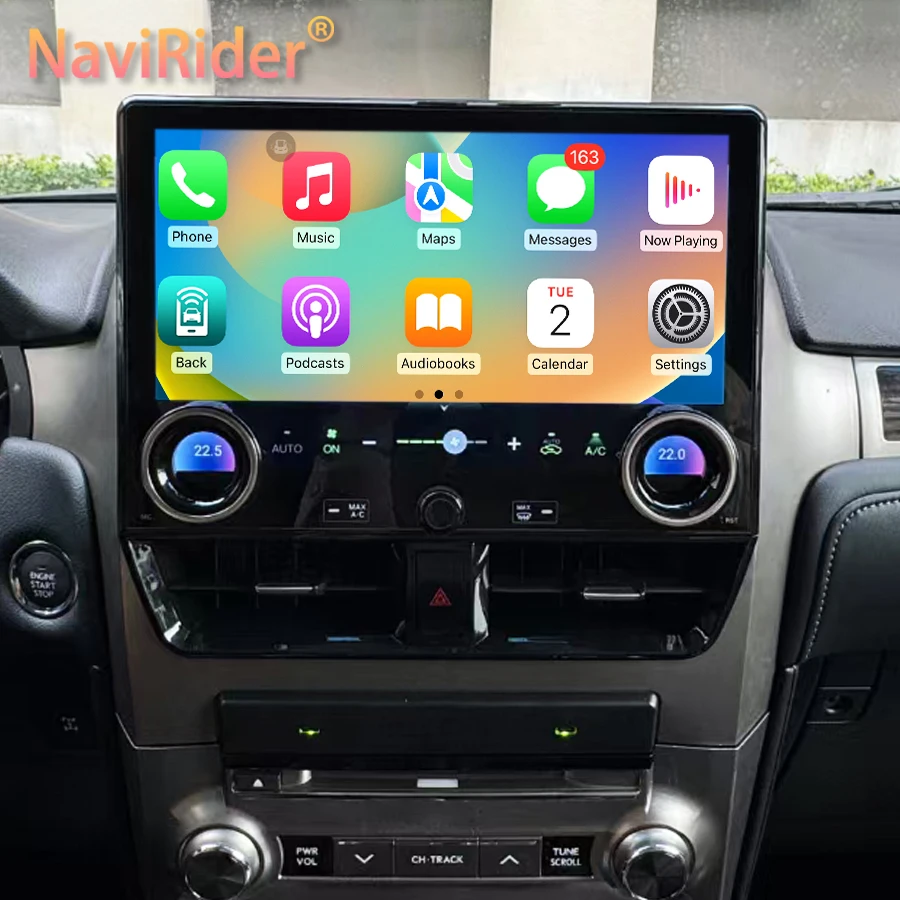 

12.5inch All-new Car Radio Android Lexus GX400 Gx460 2015 2010-2019 CarPlay GPS Stereo Car Multimedia Video Player Head Unit