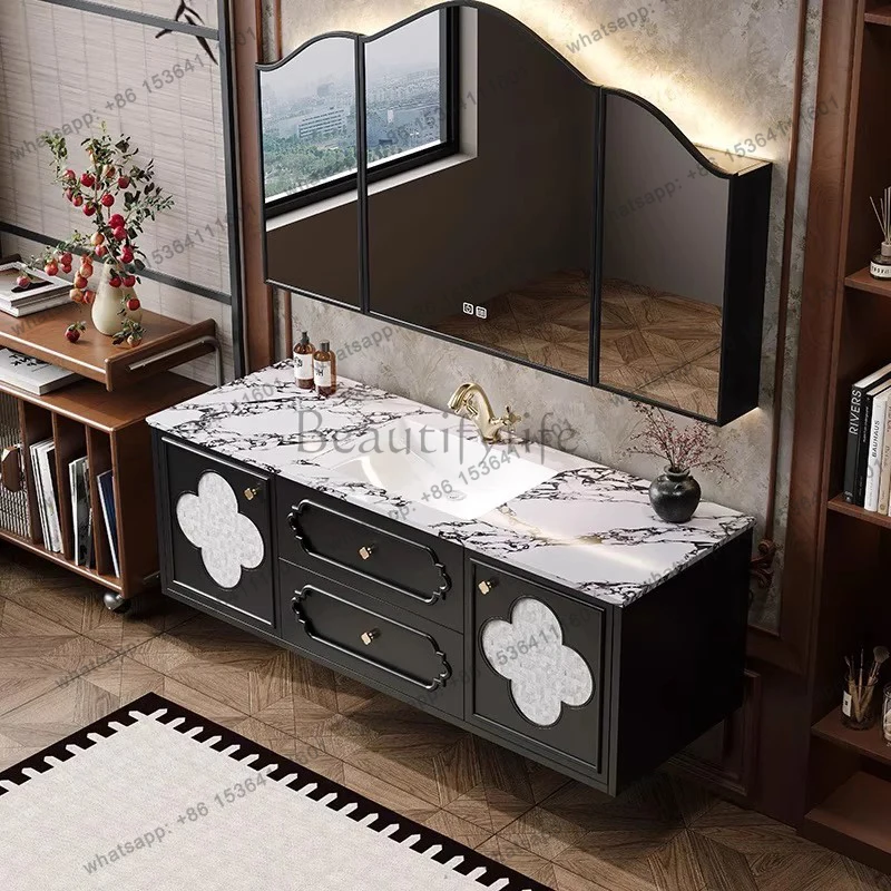 Display Paper Bathroom Cabinet Decorations Drawers Modern Luxury Toilet Storage Cupboard
