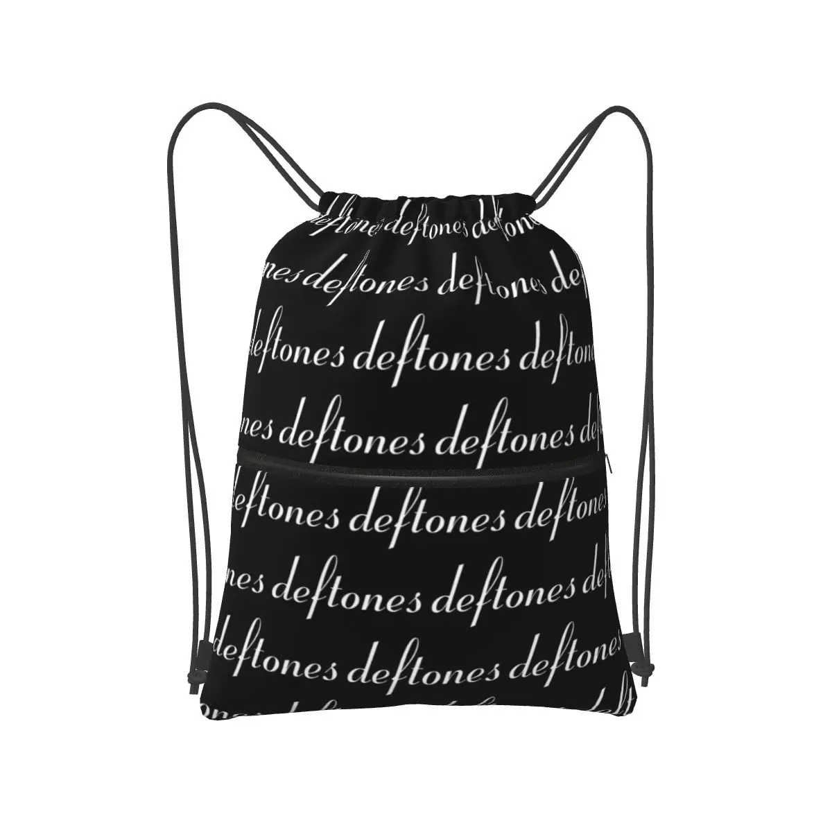 

Metal Punk Rock Deftones Backpacks Casual Drawstring Bags Sundries Bag Book Bags for Travel School