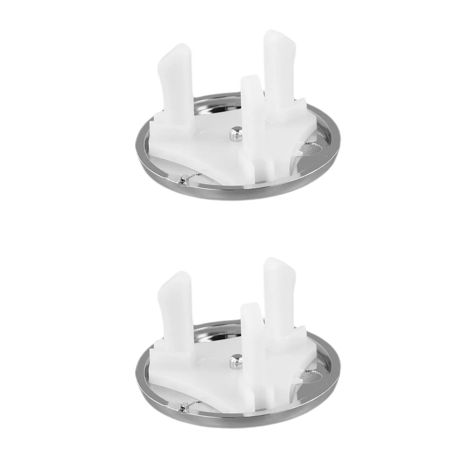 Overflow Replacement Cover Sink Hole Cover Overflow Cover Round Trim Ring 2pcs Basin Accessories Drain Hole Decor