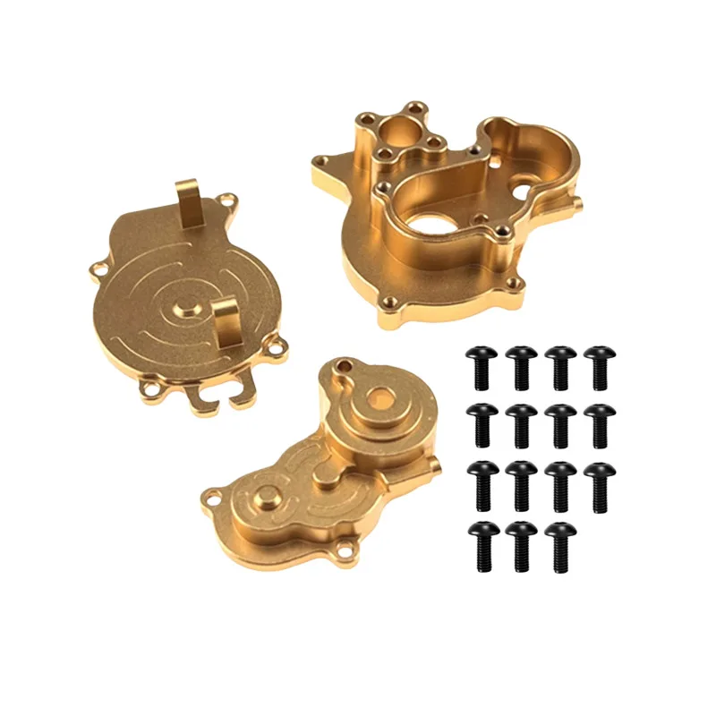 Motor Gearbox Casing for Hyper GO MJX 1/18 H18P RC Car Metal Upgrade OP Accessories Parts 6