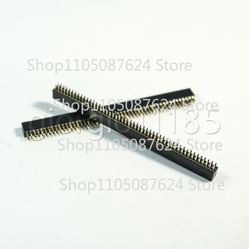 ZZZ 10pcs 50-Pin 50P 1.27mm Female Double Row Pin Header Strip