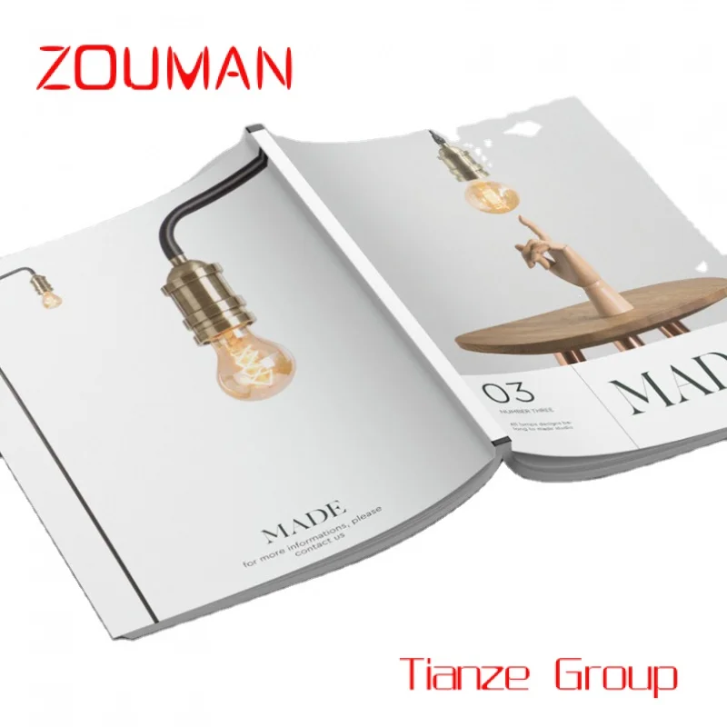 Promotiedienst Brochure/Boekje/Flyers/Folder/Pamflet/Boek & Tijdschrift Reclame Full Color Papier Afdrukken