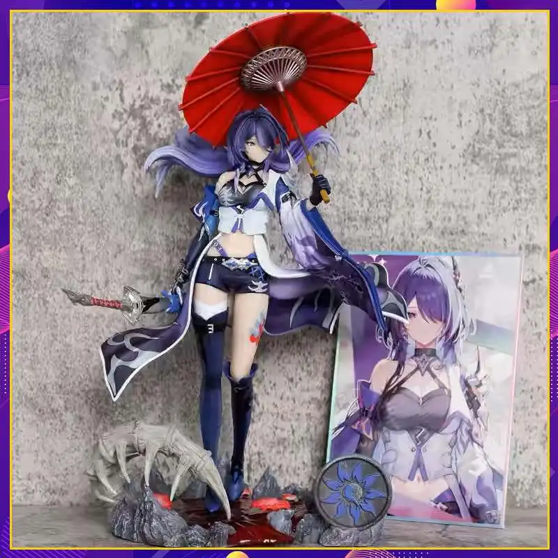 

New 36cm Honkai Star Rail Figures Huang Raiden Bosenmori Mei Anime Girl Pvc Action Figure Toy Gk Game Statue Collection Gifts