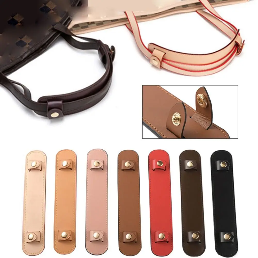 Replace Bag Accessories Women Lady Wide Leather Bag Strap Decompression Shoulder Pads Bag Strap Handle Fixing Clip