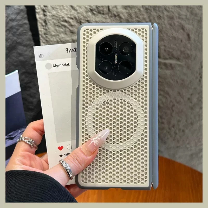 Hot sales For HUAWEI Mate X7 Case Hard Popular Matte For Magsafe Magnetic Heat Dissipation Anti Fall Phone Cover Mate x7 Shell - Image 2