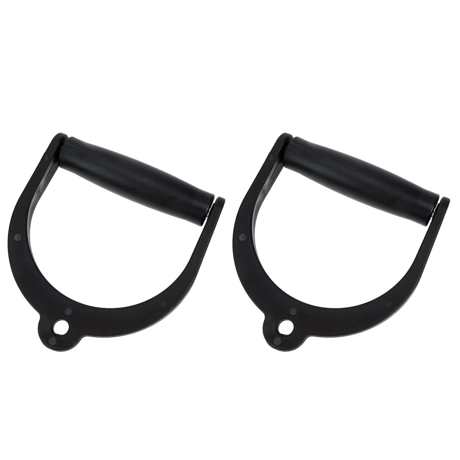 

2pcs Wear-Resistant Exercise Handles Wide Ergonomic Grip For Resistance Bands Cable Machines Replaceable Fitness Accessory Gym