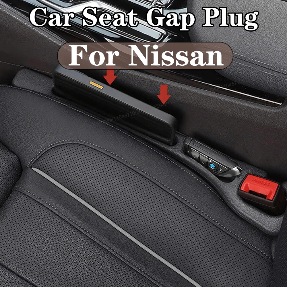 

Car Seat Gap Plug Strip Leak-Organizer Proof Strip Filler For Nissan Sylphy Altima Sunny TIIDA X-Trail Kicks ARIYA Accessories