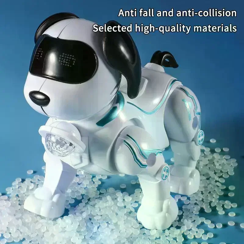 

Robot Dog Electronic Stunt Pet Interactive Touch Programmable Smart Walking Dancing Kids Birthday Gift For Kids Boys Girls