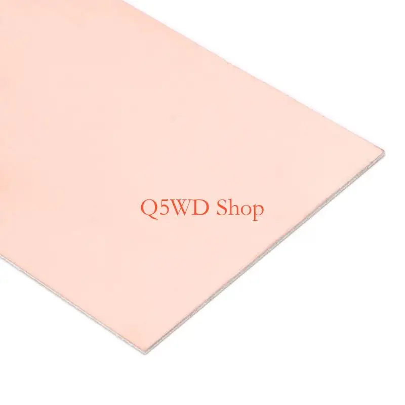 Q5WD 10pcs 1.5mm Double side Brass  Clads Laminate Board Electronic Project Board for DIY Projects & Electronic Prototyping
