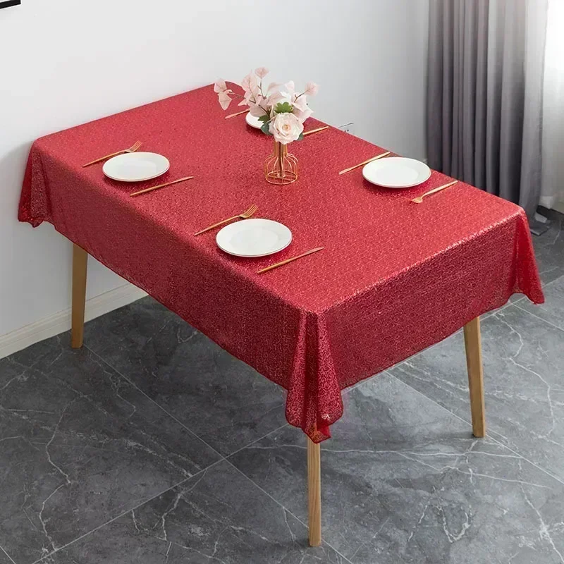 2024  round table Table cloth polyester tablecloth cloth circular solid Gray22