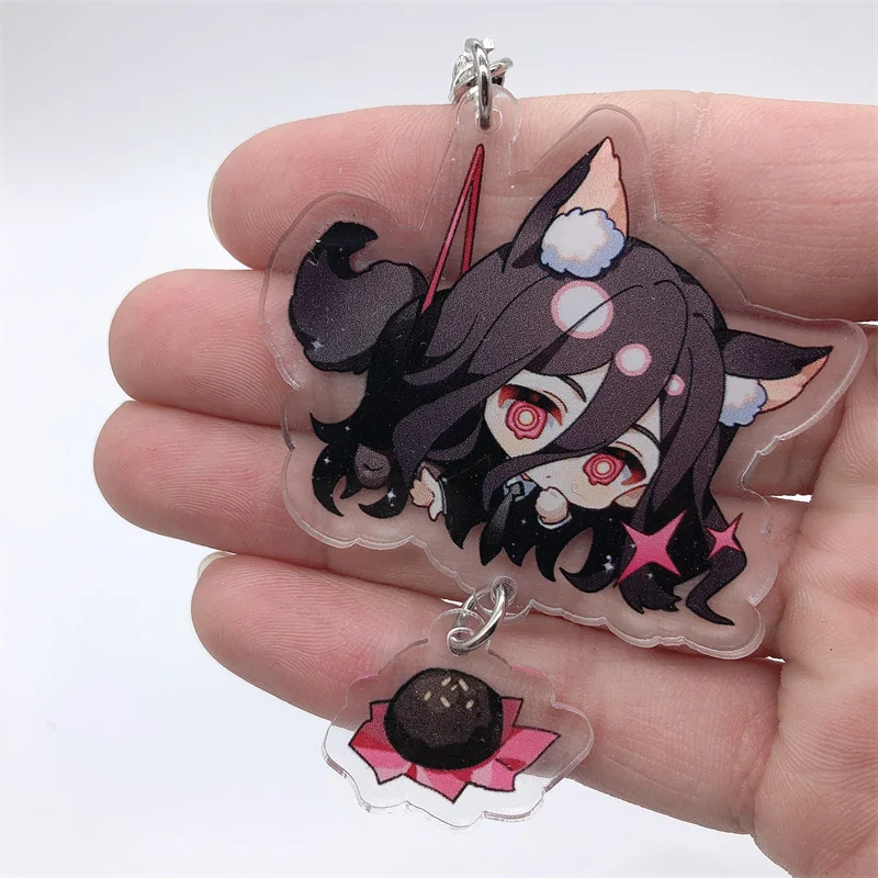 Enoshima Hajime Hinata Nagito Komaeda Chiaki Nanami Keychain Cosplay Accessories Pendant Cartoon Gift