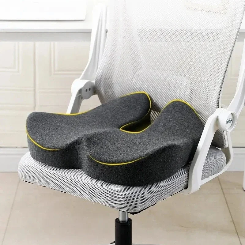 Woman  Sitting cushion Office chairs Cushions Rebound Memory foam ergonomic Hip Lady desk chair seat Car cushion
