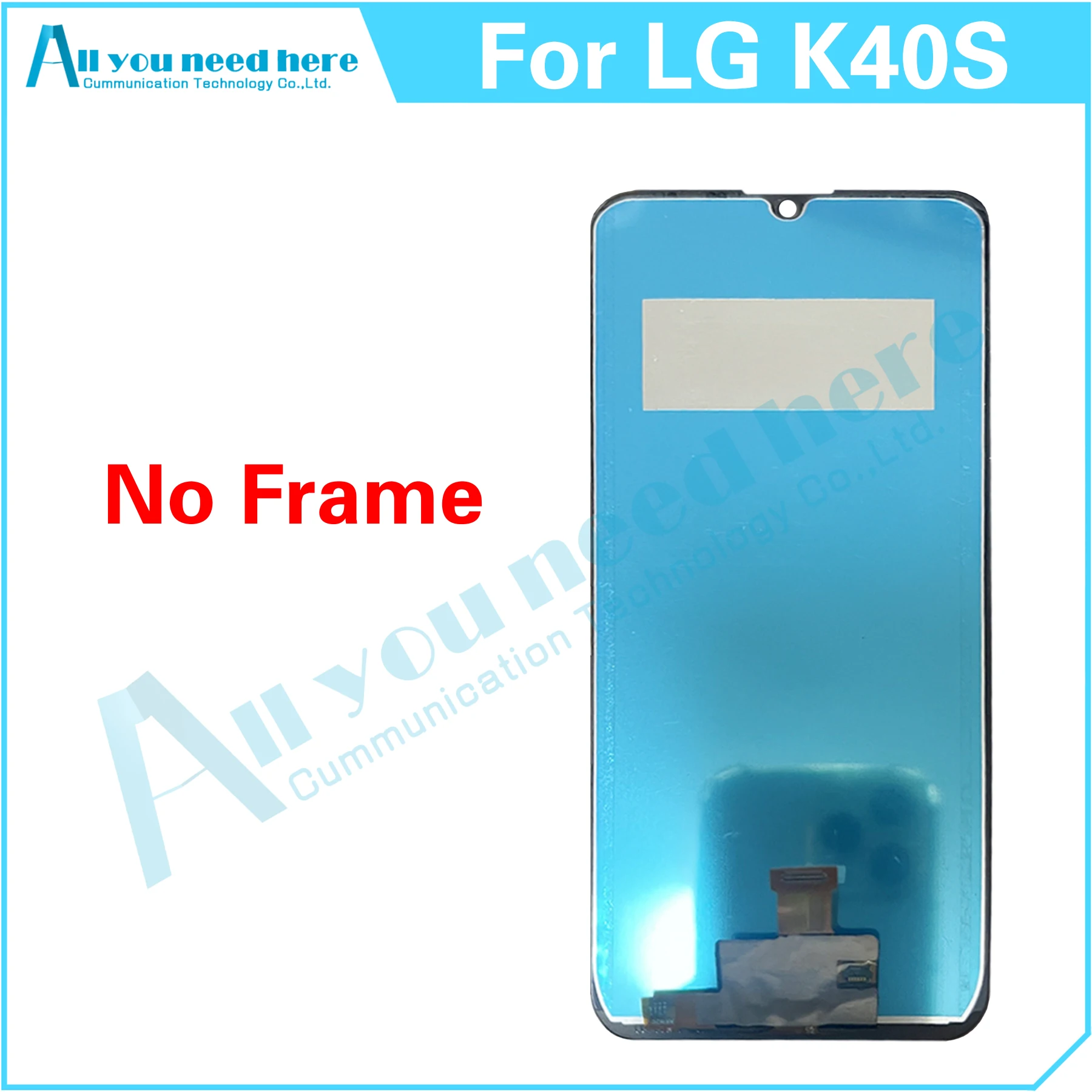 100% Test For LG K40S LM-X430 LMX430HM LCD Display Touch Screen Digitizer Assembly Repair Parts Replacement