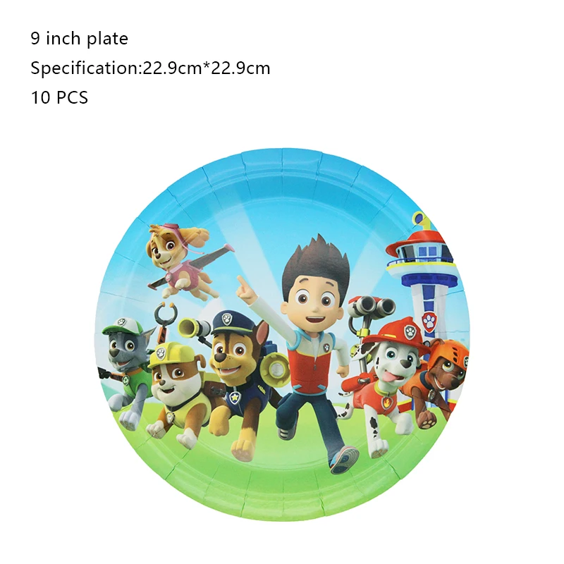 PAW Patrol Geburtstagsparty-Dekoration Chase Skye Latexballons für Kinder Eventzubehör Marshall Folienballon Hintergrundbanner