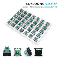 SKYLOONG Optical Switch Glacier Seires 35pcs/box Linear/Tactile Switch for Optical keyboard Pre-lubed Keyboard Switch