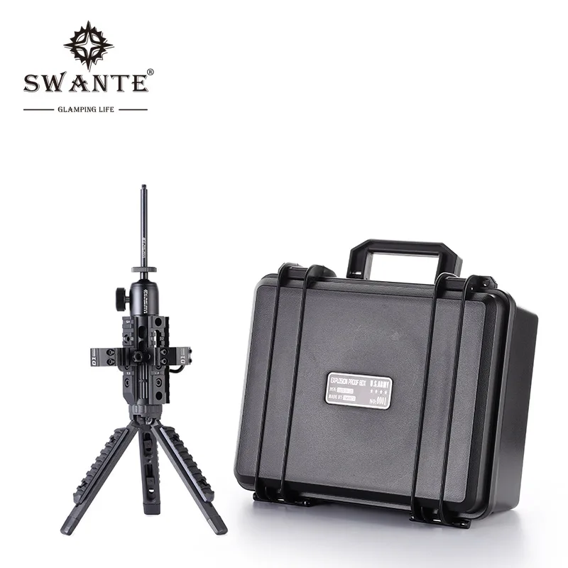 High Quality Camping Lantern Swante Tripod Expand Camping Light Military Tactical Set Tripod System With Portable Storage Boxx