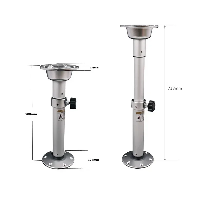 RV lifting aluminum alloy table legs, stepless height adjustment table support, yacht lifting table pole, commercial vehicle mod