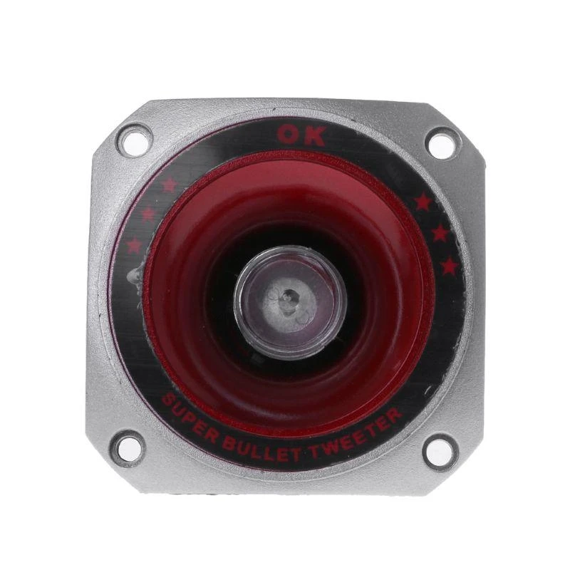 090F 2PCS مكبر صوت متين قرن مكبر الصوت Piezo Tweeter Piezo Horn Praper