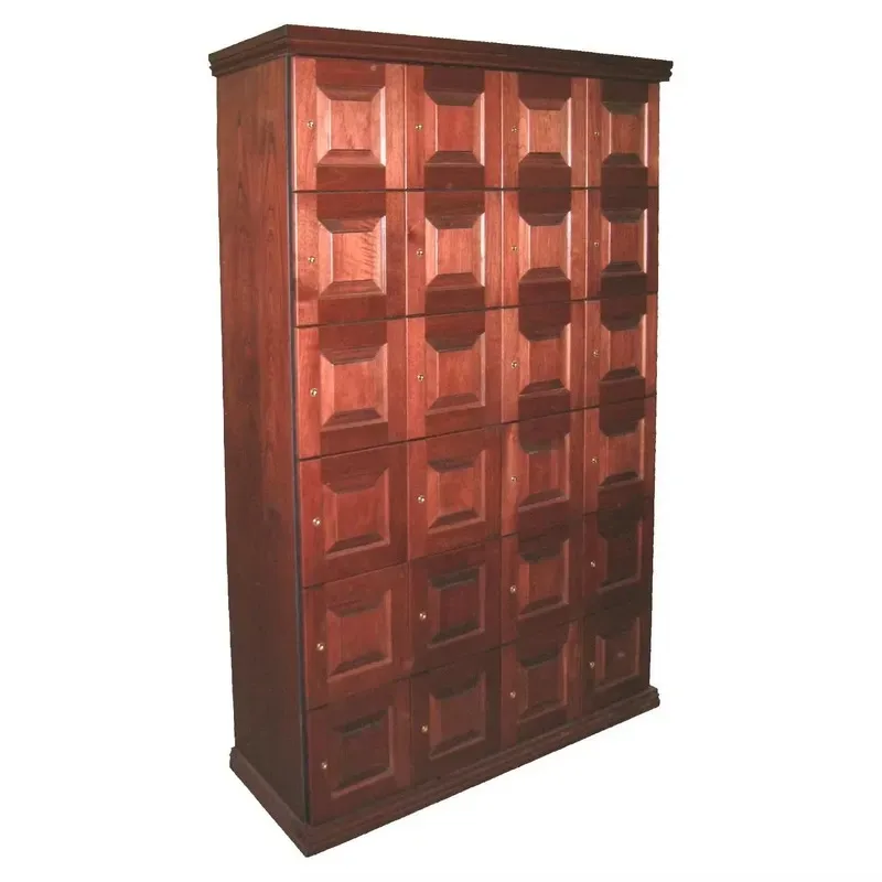 Lucky Mahogany Humidor Customizes Customer Logo for Cigar Shop