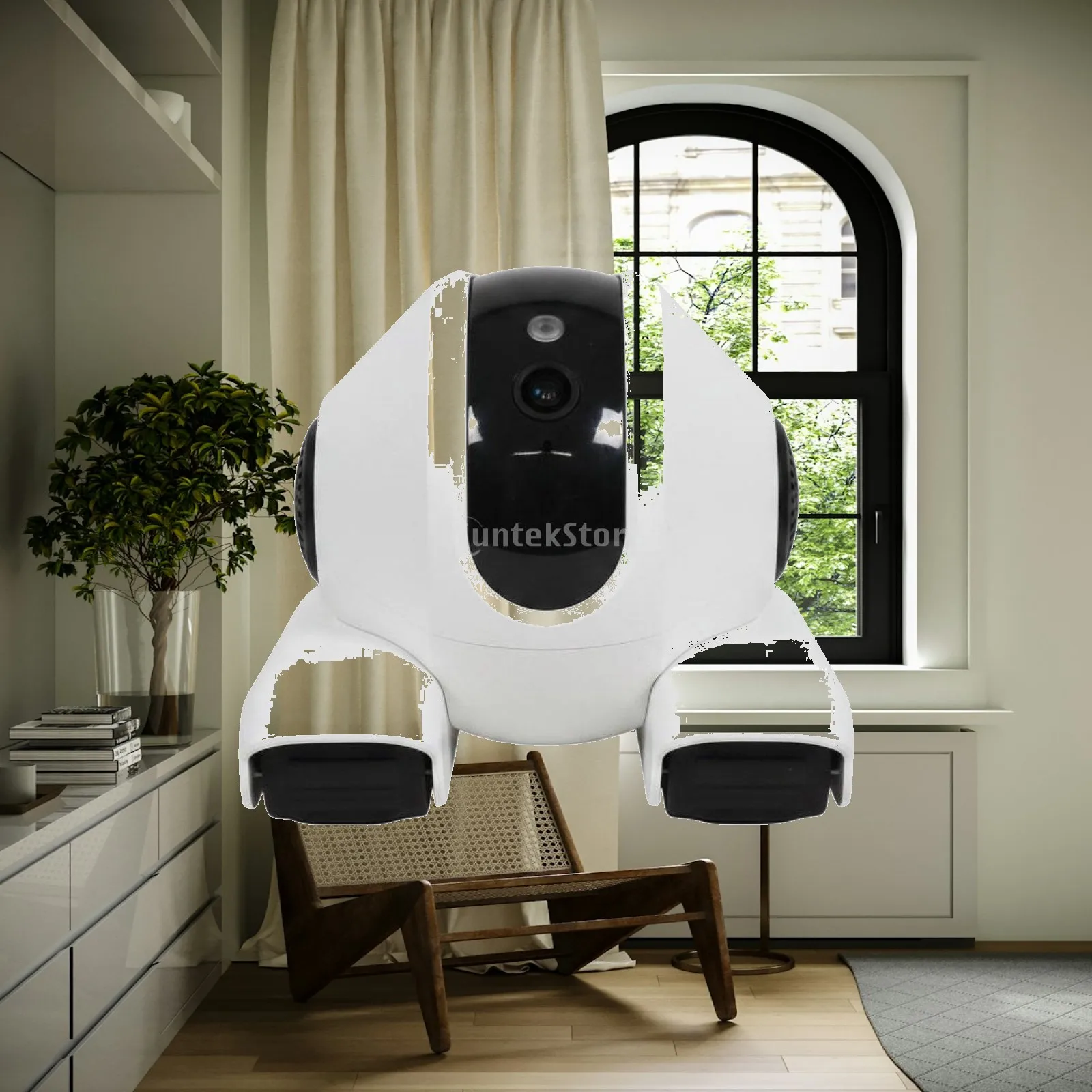 Indoor Pet Camera Robot Wifi Control Movable Cam with Voice for Dog Cat Home Security Monitoring Device