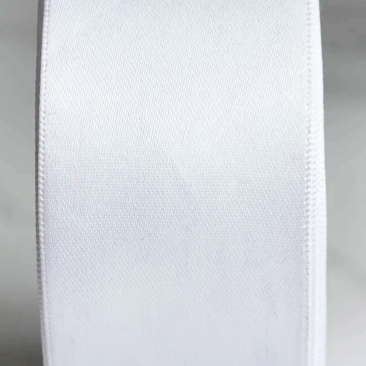 50Yards/Roll White Satin Ribbon 1-1/2