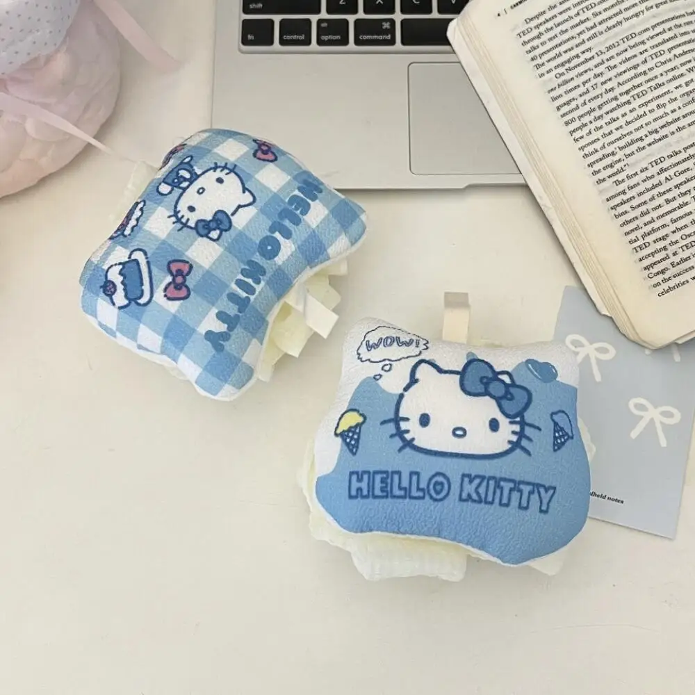 Sanrio Hello Kitty Bath Ball Cartoon Kitty Cat Soft Foaming Net Household Children's Bath Flowers Bathball Bathing Artifact