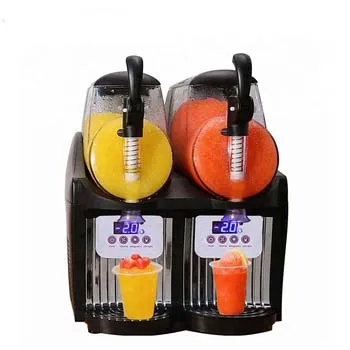 

Door 2 bowls 2.5Lx2 small mini slush juice machine/slurppe puppie machine / margarita machine for home