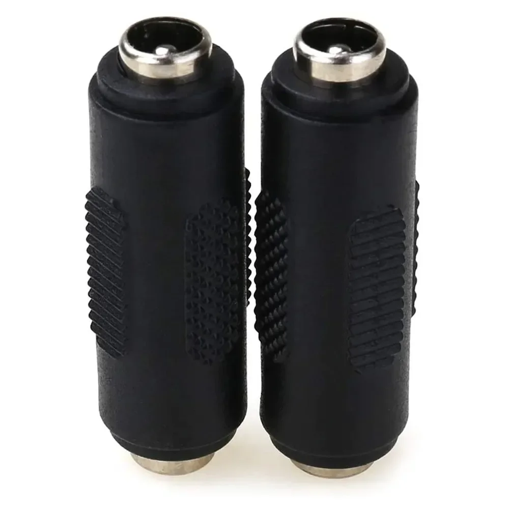 1 قطعة 5.5X2.1 مللي متر تيار مستمر محول القابس الطاقة موصل مزدوج رئيس أنثى إلى أنثى مقابس الطاقة موصل التوصيل جاك