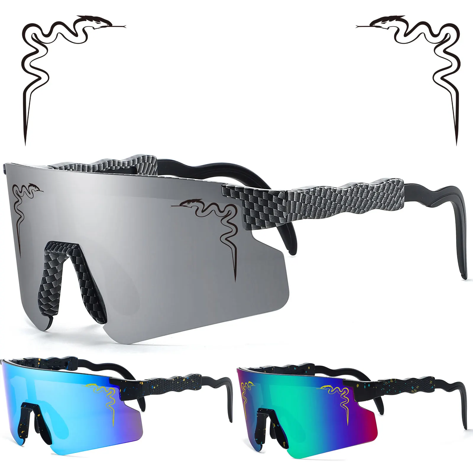 UV400 Safety Goggles Cycling Glasses Men Women Bike Bicycle MTB Eyewear Outdoor Sunglasses Sport  Eyeglasses