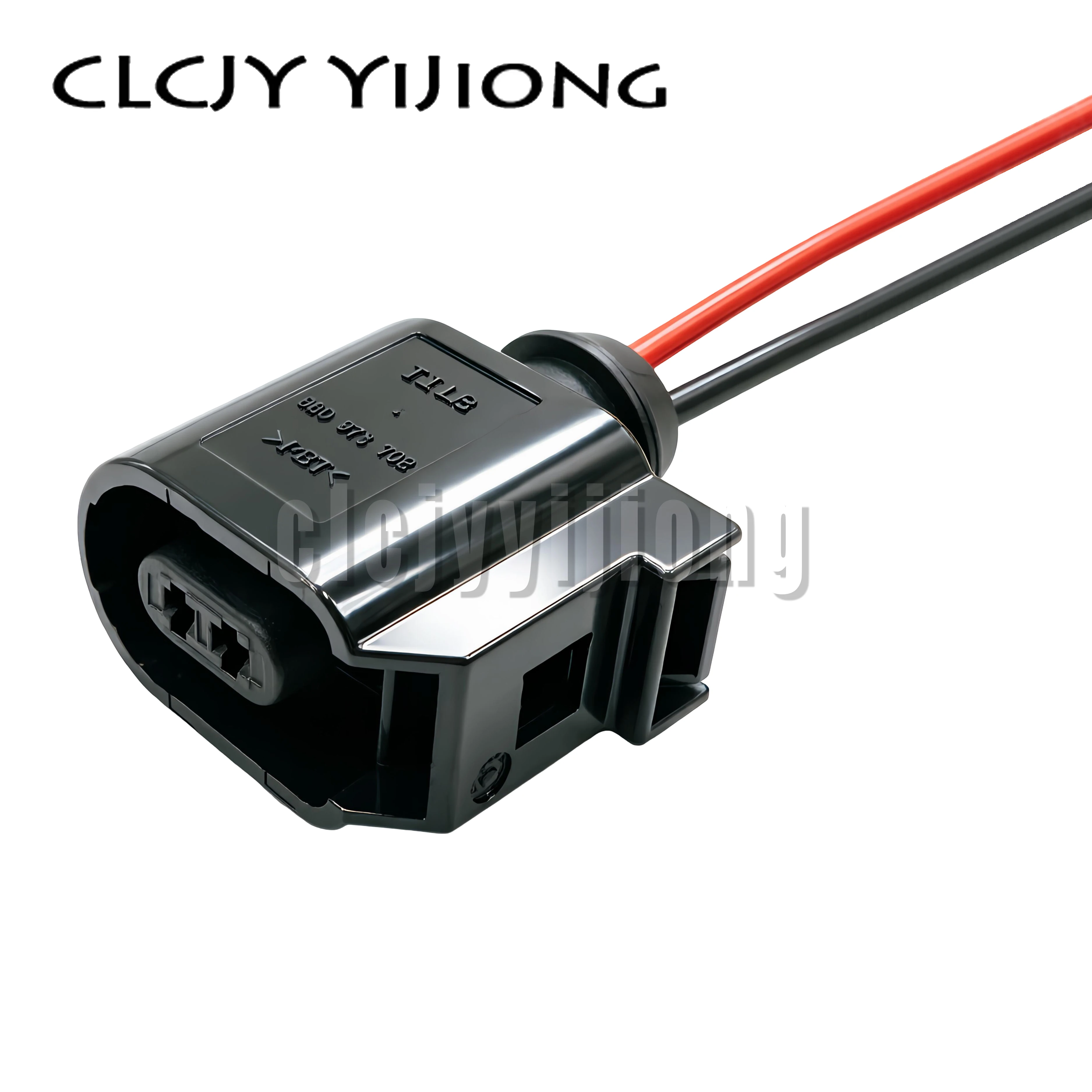 1 set 2 pin auto electronics abs speed harness sensor plug female car wheel hub bearing connector for audi 8t0973702 6e0973702