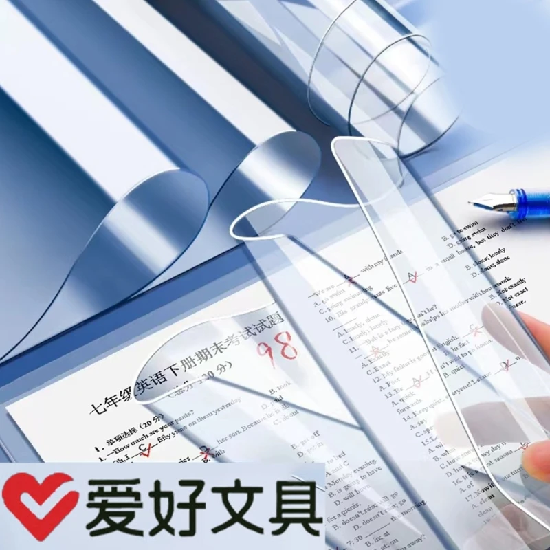 PVC mềm Bàn Kiểm Tra Thảm Để Bàn Viết Pad cho Kỳ Thi Học Sinh Antiseep Văn Phòng Phẩm Sinh Viên Kiểm Tra Trước Đồ Dùng