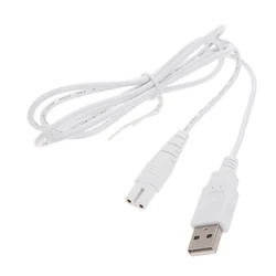 1 szt. Biały kabel USB kabel do ładowarki kombinezon do HF-5 HF-9 HF-6 irygator doustny zębów Flosser irygator wodny akcesoriów