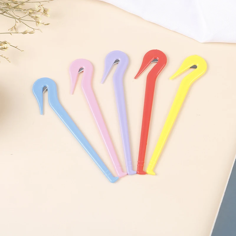 5PCS Hair Bands Rubber Cutter Not Hurt Hair Disposable Rubber Band Remover Tool Durable Salon Headwear Cut Knife Accessories HOT