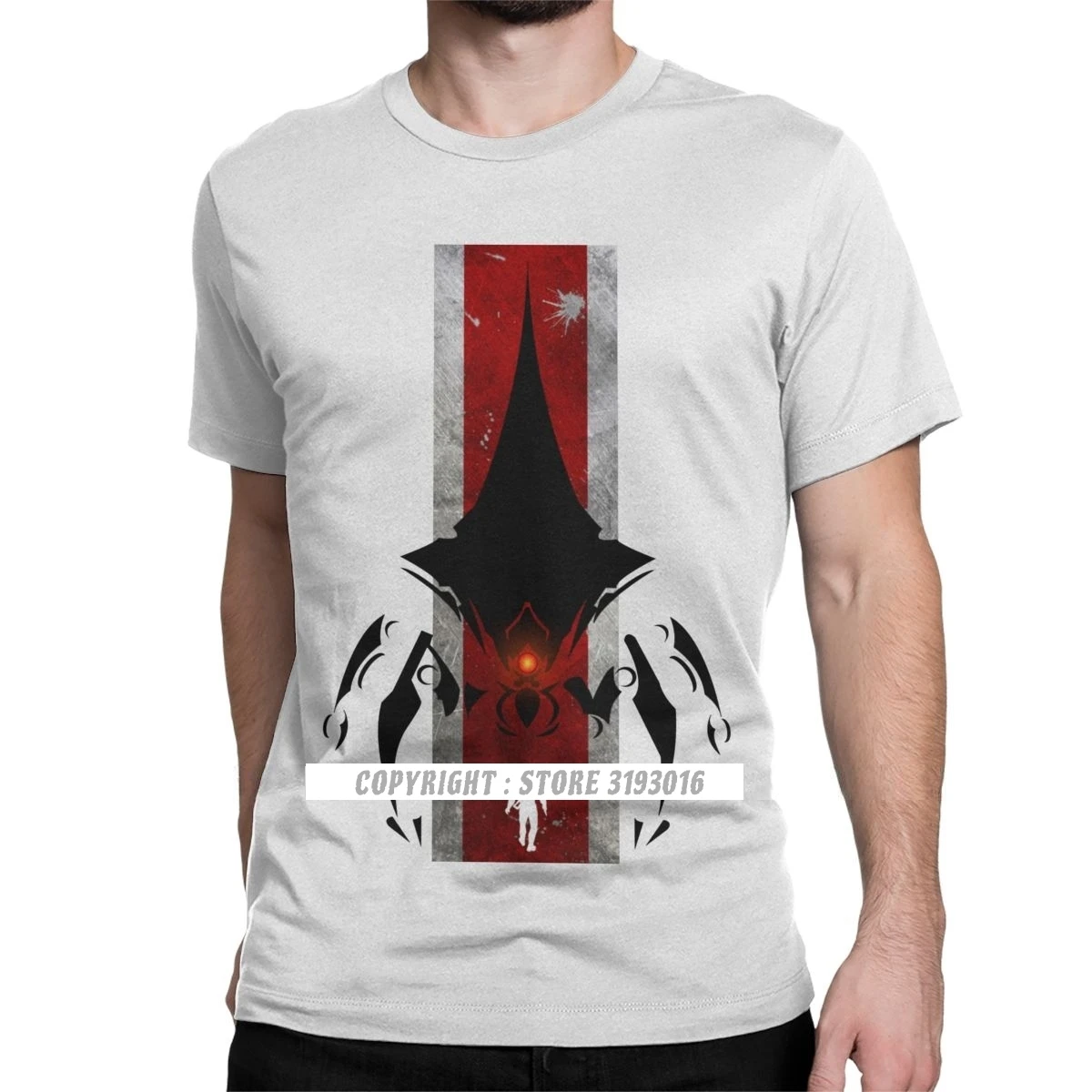 The Commander Mass Effect T Shirt Mens Shepard Wrex Reapers Mordin Game Cotton Tees Camisa Tshirt Sweatshirt