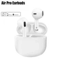 Pro 4 TWS Wireless Headphones Earphone Bluetooth-compatible Waterproof Headset with Mic for Xiaomi iPhone Pro4 Earbuds