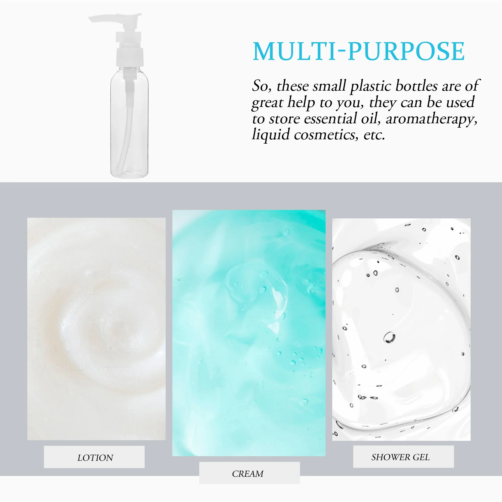 Spray Bottle Mist Sprayer Bottle Perfume Perfume Liquid Dispenser Plastic Storage Bottles Small Perfume Bottle