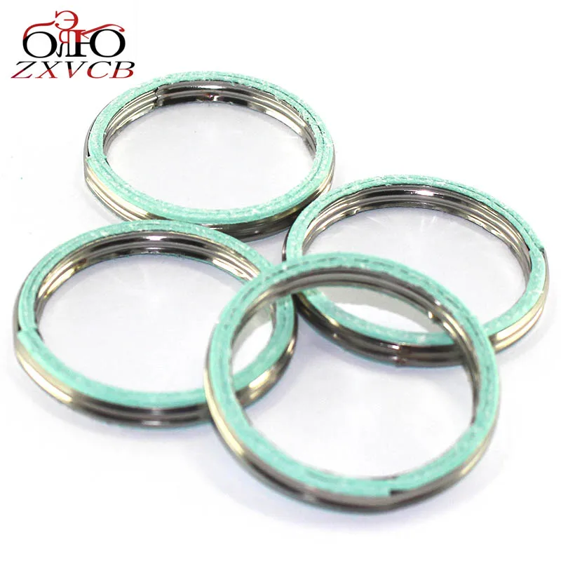 for Kawasaki ZX ZG ZZR 1400 1000 ZX 10R ZX10R ZX14R ZX-14 R ZZR1400 SE ZX1400 zx1000 Exhaust pipe gasket Exhaust motorcycle