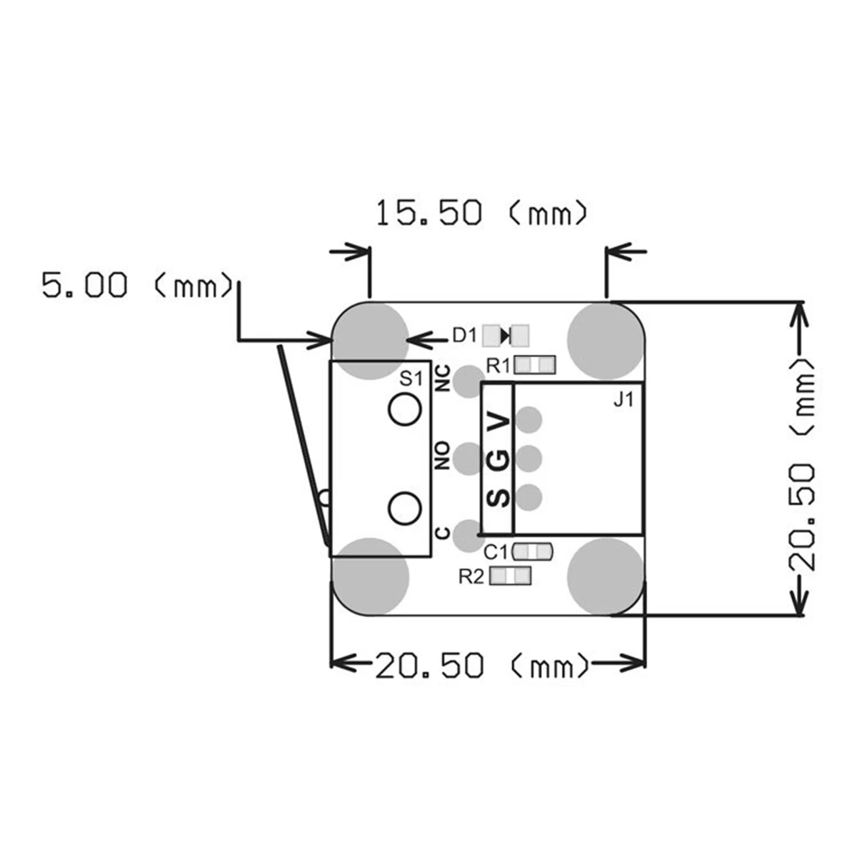 

Аксессуар для 3D-принтера Аксессуар для 3D-печати концевой стопор -10 аксессуар