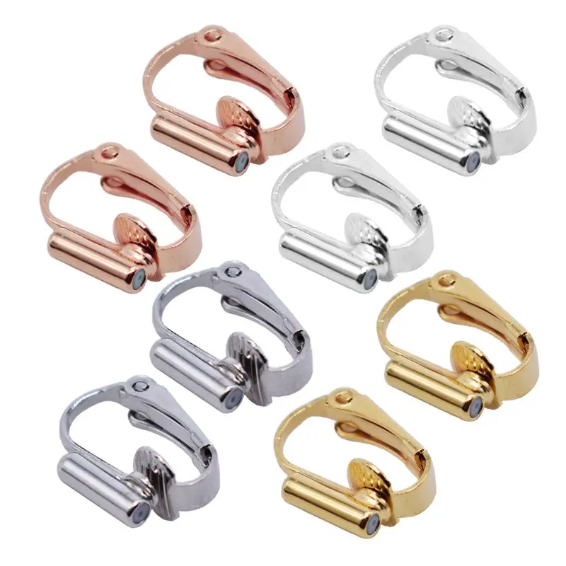 Earring Converter U-shaped Clip Ear Ring for DIY Earring and Non-Pierced Ears Drop Shipping