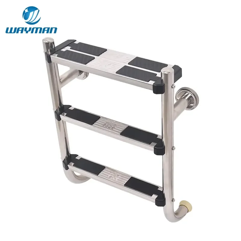 Outdoor Pool Handrail Stainless Steel Adjustable Grab Rail - Heavy Anti-Slip Residential & Commercial Pool Safety