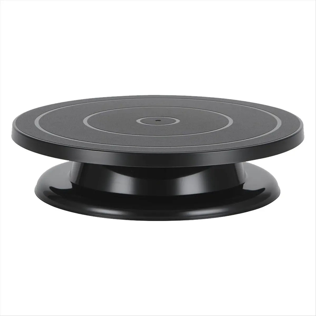 ABPP 11 Inch Revolving Cake Turntable - Light Weight Black Painting Spinner for Decorating and Display