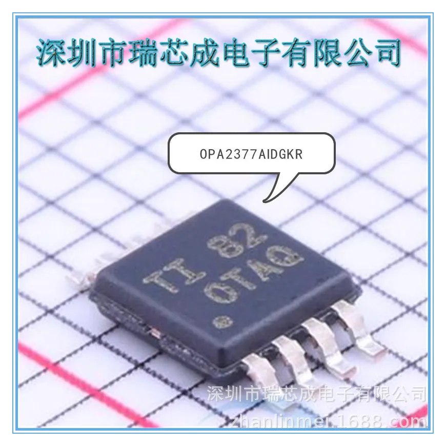 100% genuine 1pcs OPA2377AIDGKR TSSOP8 amplifier circuit; Operational amplifier