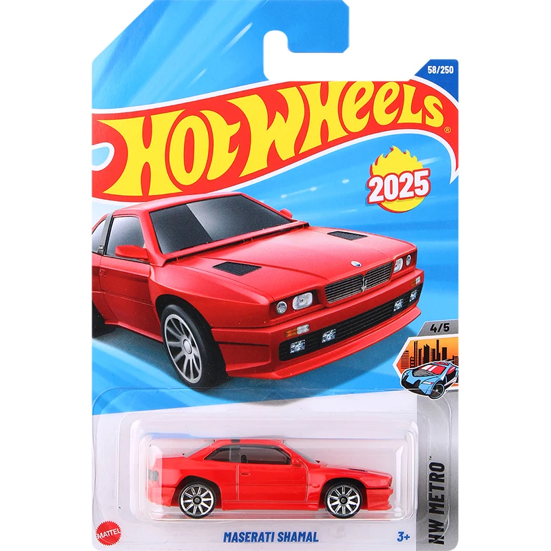 Hot Wheels C4982 2025C Oracle Red Bull Racing Supercharged Maserati Shamal Street Shrieker Porsche 911 1/64 Diecast Model Toy