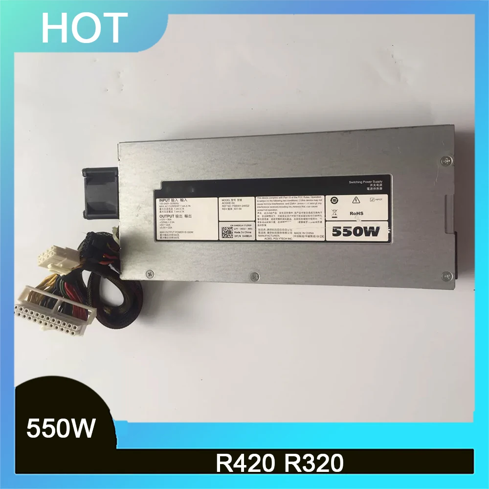 

550W DH550E-S0 DPS-550NB A AC550E-S0 for Dell R420 R320 4XX1H J6J6M Server Power Supply