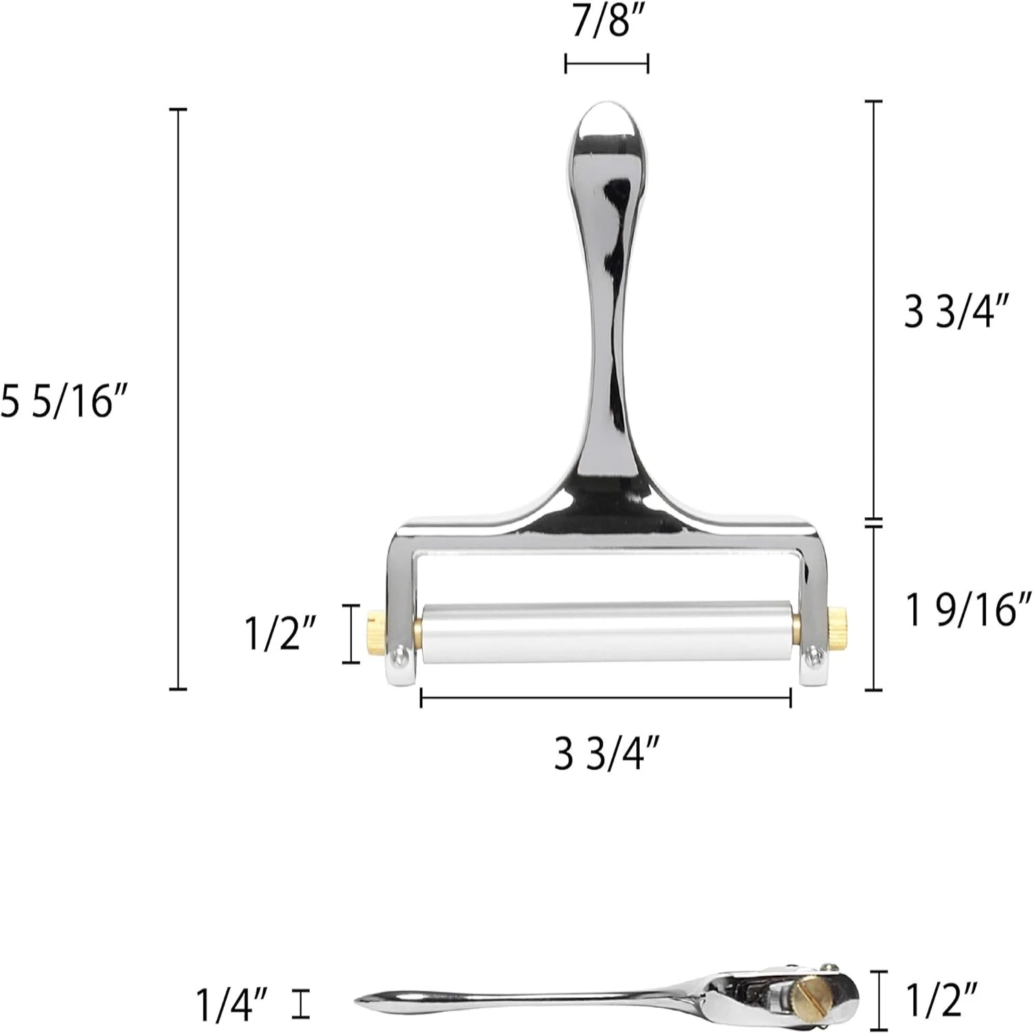 Efficient High-Quality Professional Heavy-Duty Cheese Cutter for Precise Slicing - Ensuring Consistent Results in Home and Comme