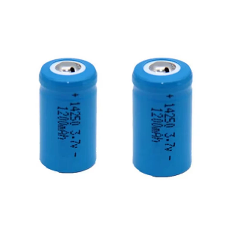 WHOLESALE 3.7V 14250 Rechargeable Lithium Battery LS14250 ER14250H 1/2-R6 1/2 AA 1200mah ER14250 Li-ion Batteries